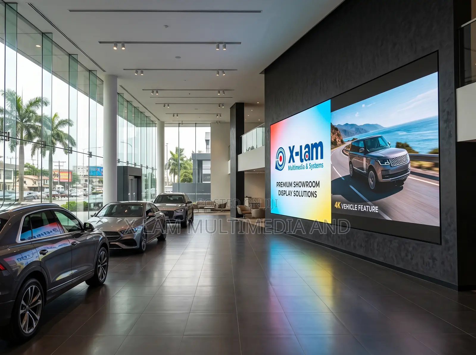 LED Display for Auto Showrooms and Dealerships