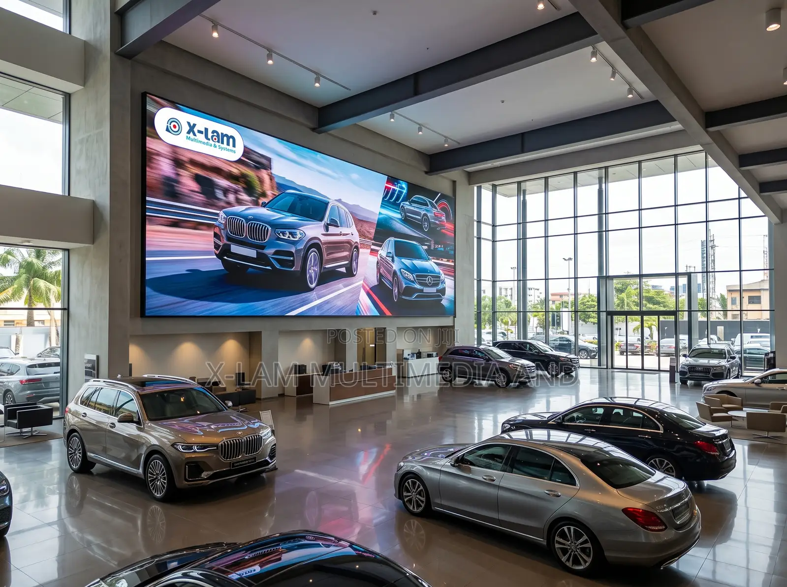 LED Display for Auto Showrooms and Dealerships