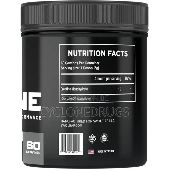 CREATINE Monohydrate 300G Muscle Gain Endurance & Recovery