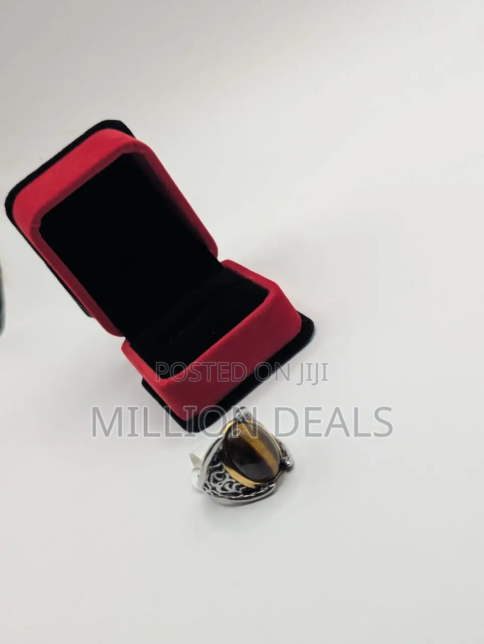 Petal Brown Ski Classic Men's Ring 9