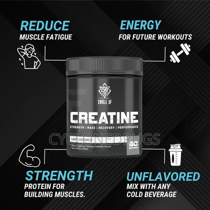CREATINE Monohydrate 300G Muscle Gain Endurance & Recovery