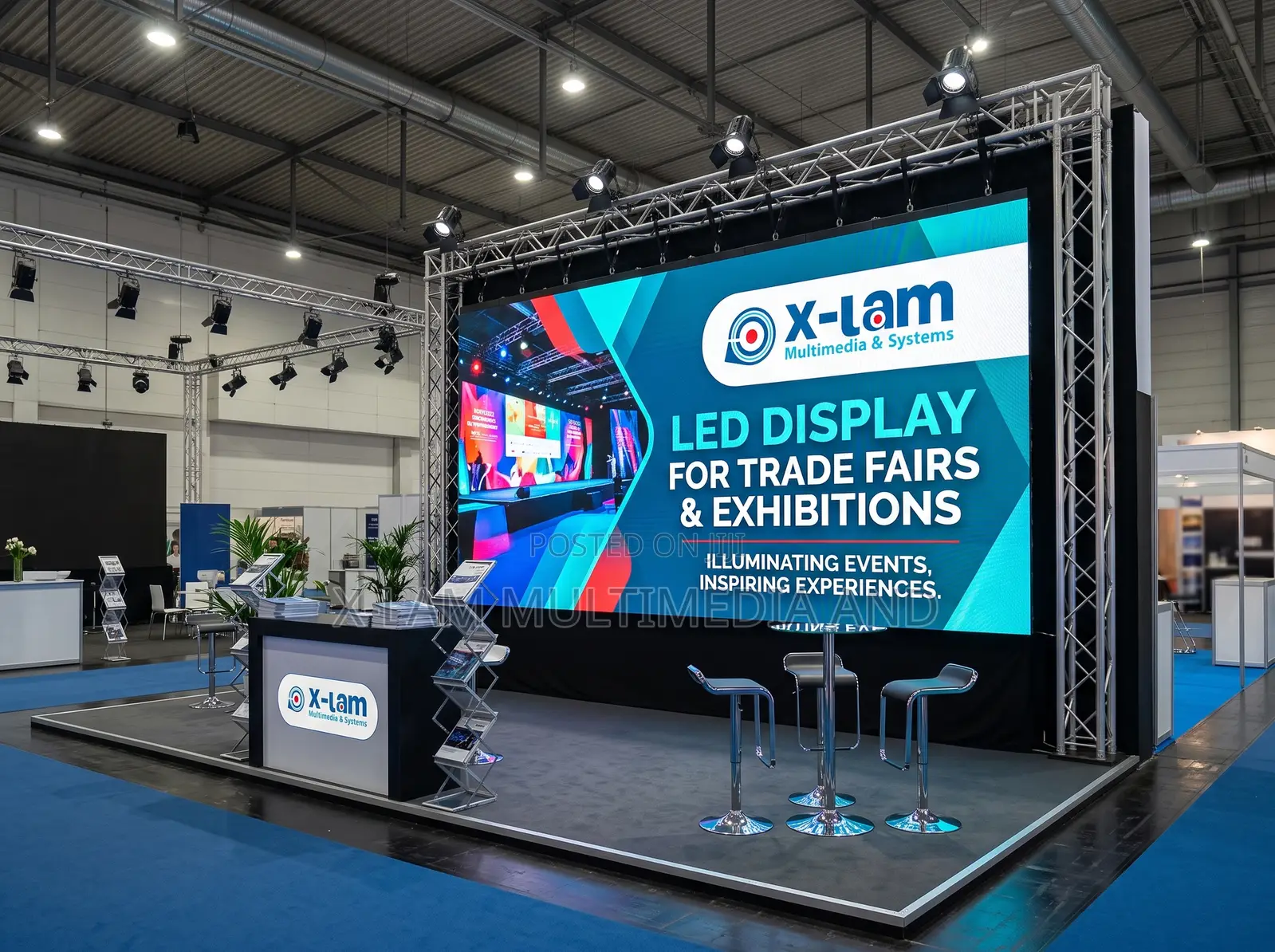 LED Display for Trade Fairs and Exhibitions