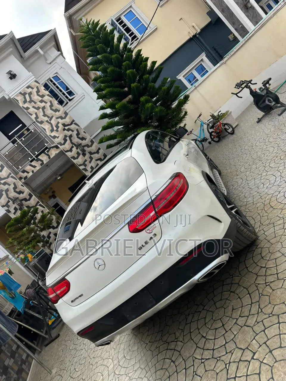 Mercedes-Benz GLE-Class AMG GLE 43 4MATIC 2017 White