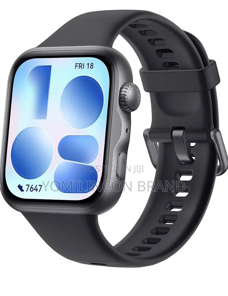 HUAWEI Watch Fit 5 Smart Watch, 1.82′′ AMOLED Display, NFC, GPS, Black