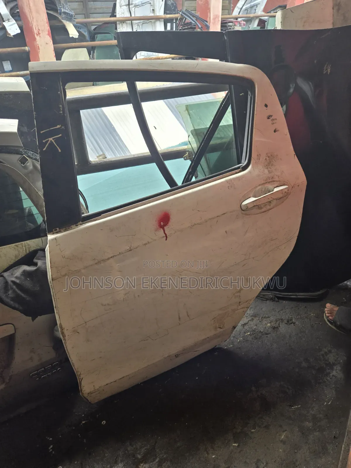 Back Door Toyota Yaris 2014