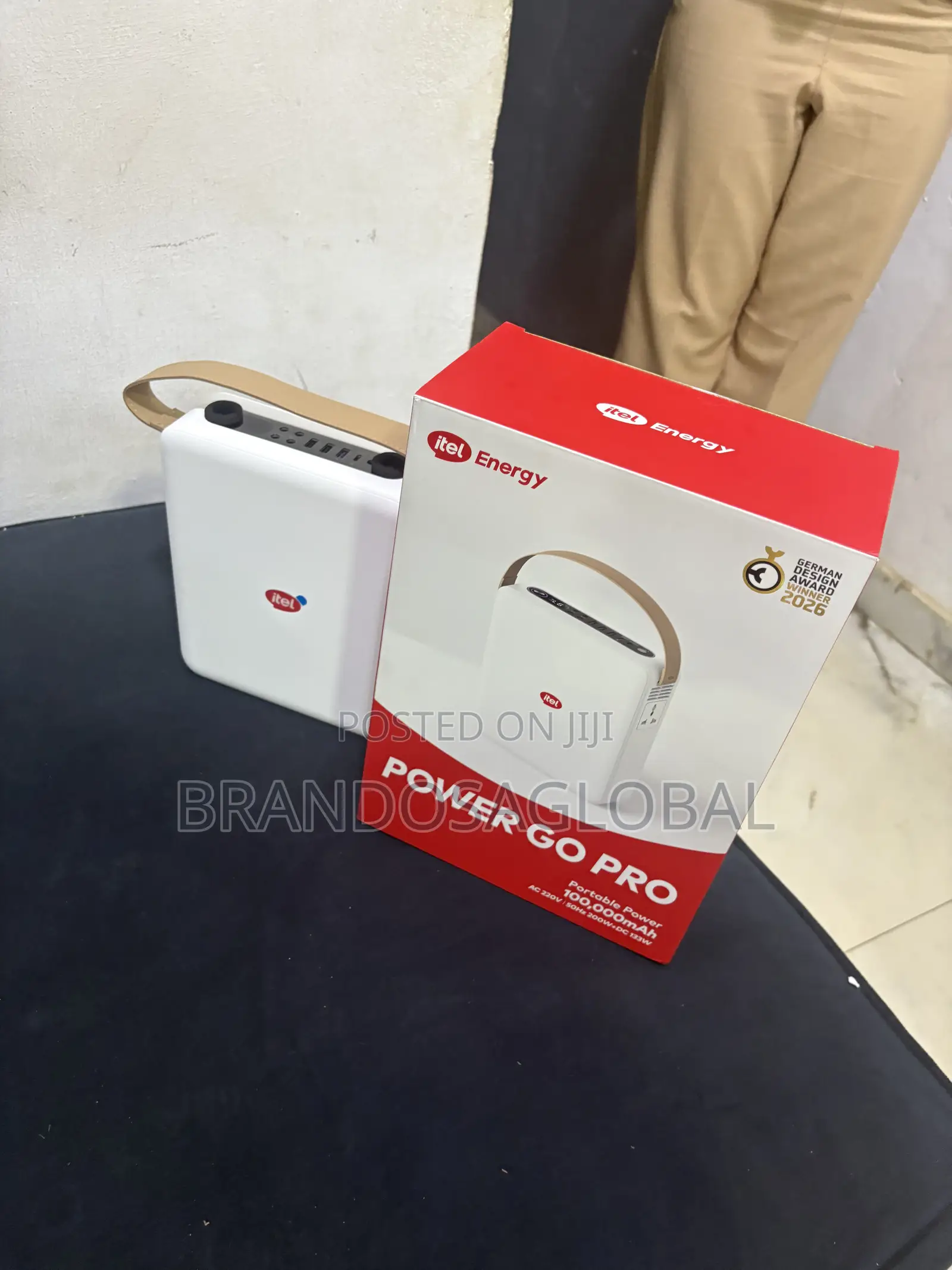 Itel Energy Power Go Pro 100000mAh Emergency Power Supply
