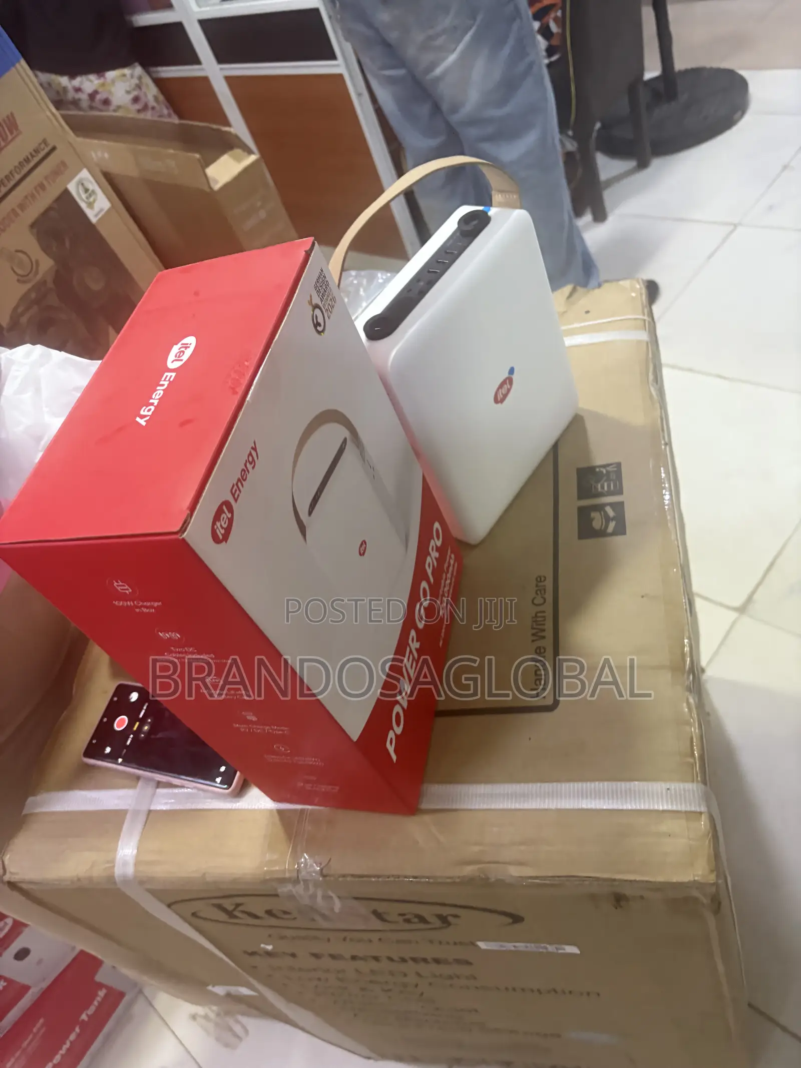 Itel Energy Power Go Pro 100000mAh Emergency Power Supply