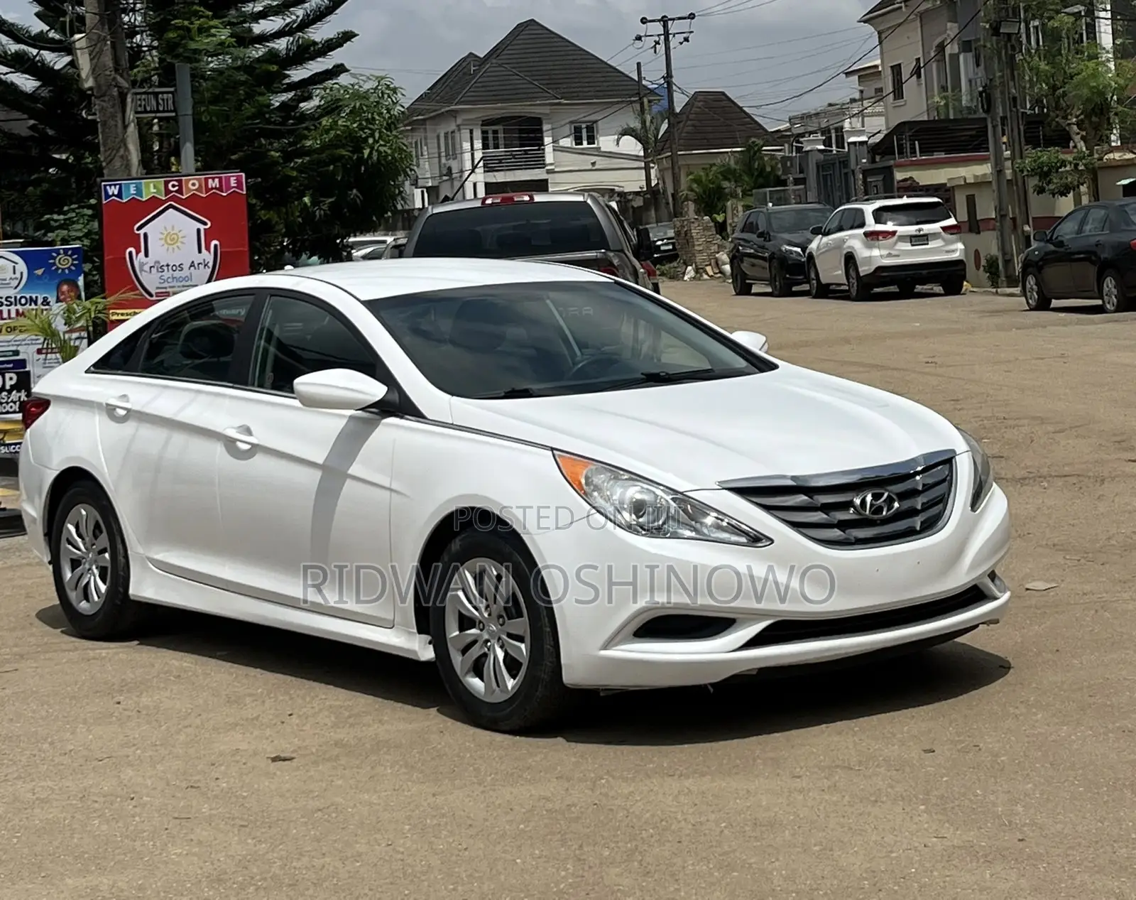 Hyundai Sonata 2013 White