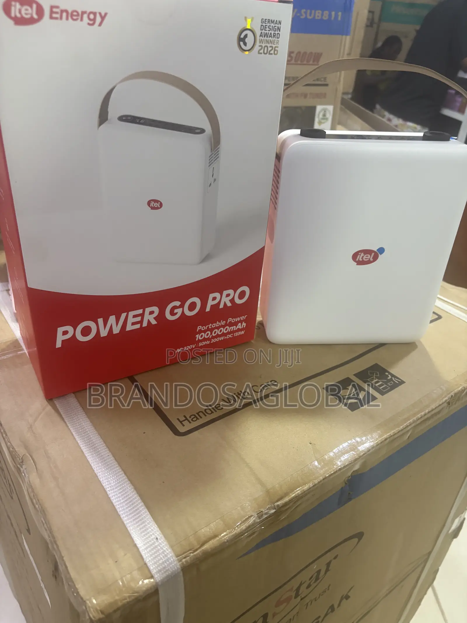 Itel Energy Power Go Pro 100000mAh Portable Charging Device