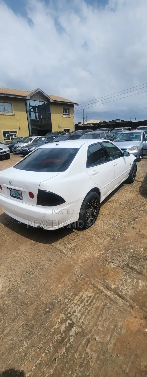 Lexus IS 2002 White