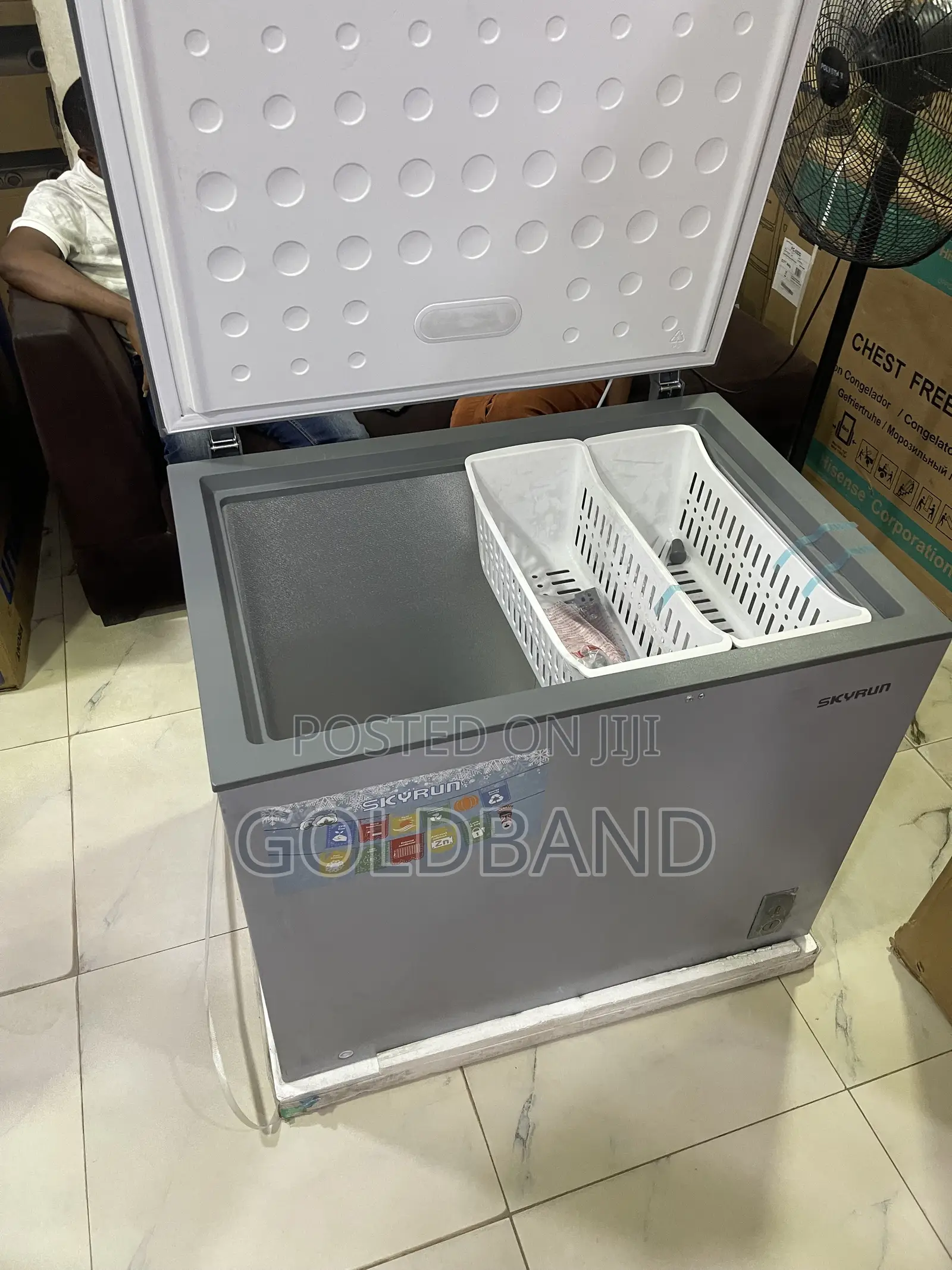 Skyrun 260L Deep Freezer – Keep Frozen Essentials Close at Hand