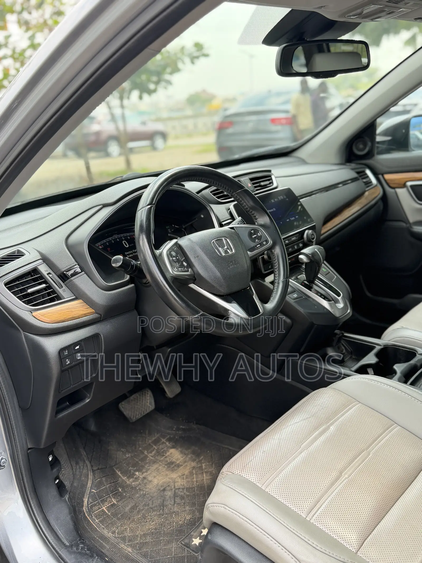 Honda CR-V EX-L 4dr SUV AWD (1.5L 4cyl CVT) 2017 Blue