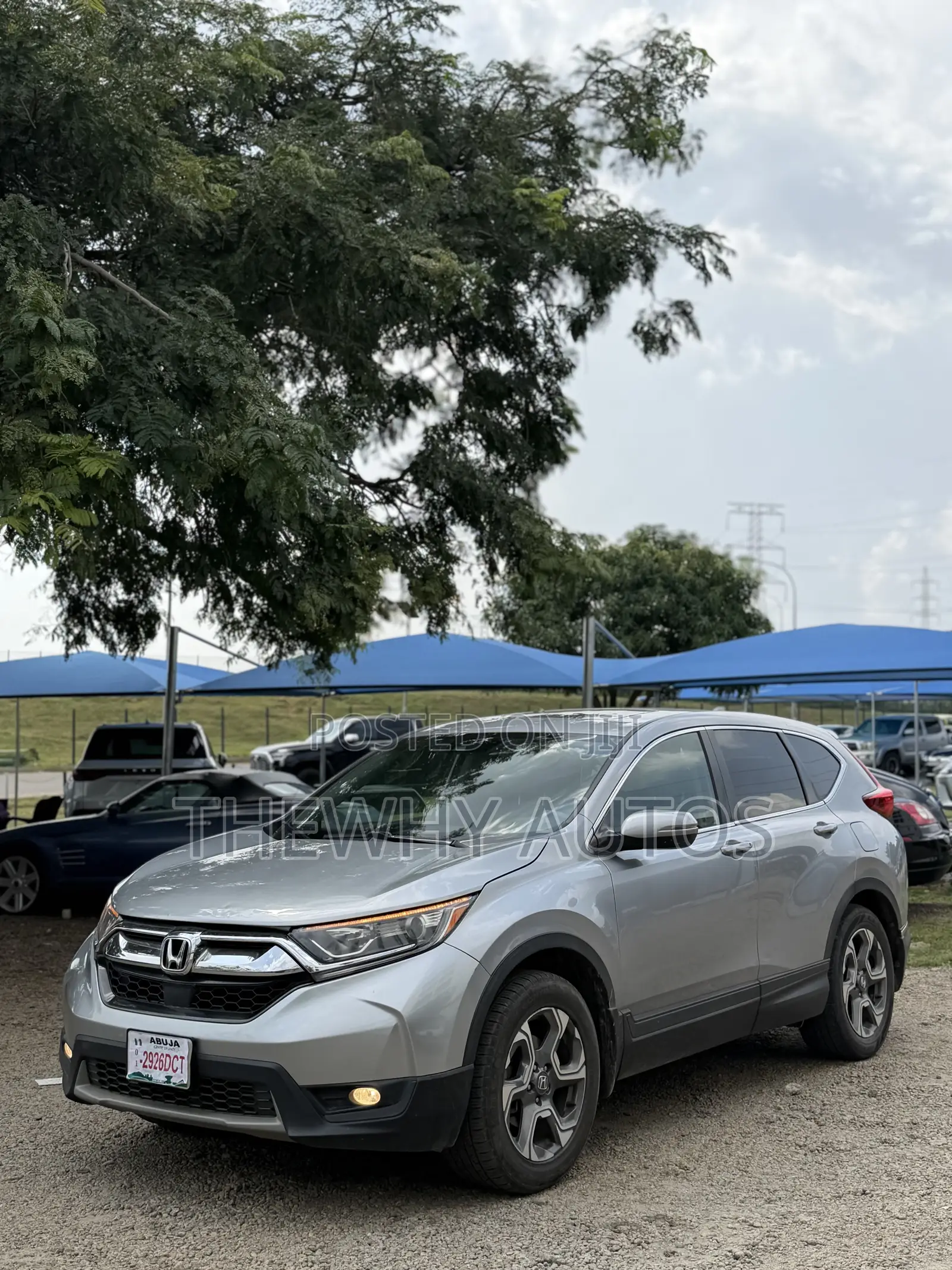 Honda CR-V EX-L 4dr SUV AWD (1.5L 4cyl CVT) 2017 Blue