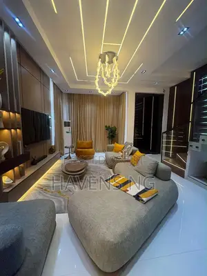 Brand-New 4-Bedroom Duplex With PS5 & Seaside Views in Lekki Palm City