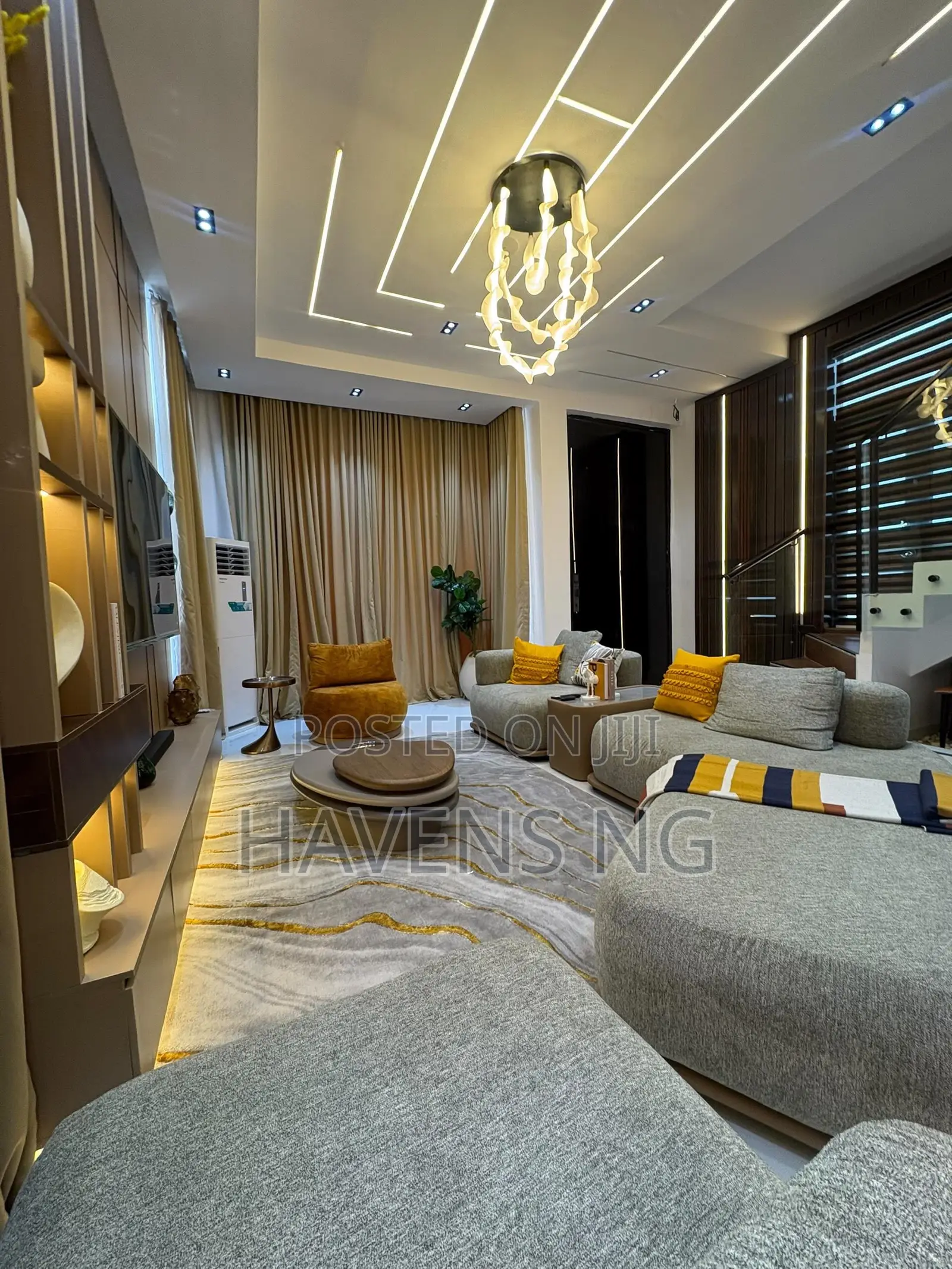 Brand-New 4-Bedroom Duplex With PS5 & Seaside Views in Lekki Palm City