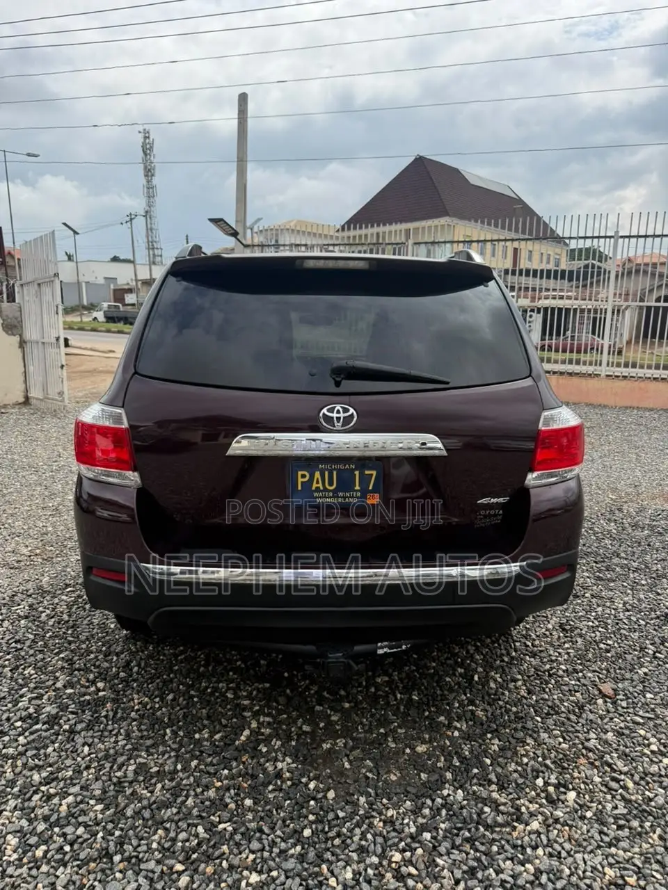 Toyota Highlander 2010 Burgundy