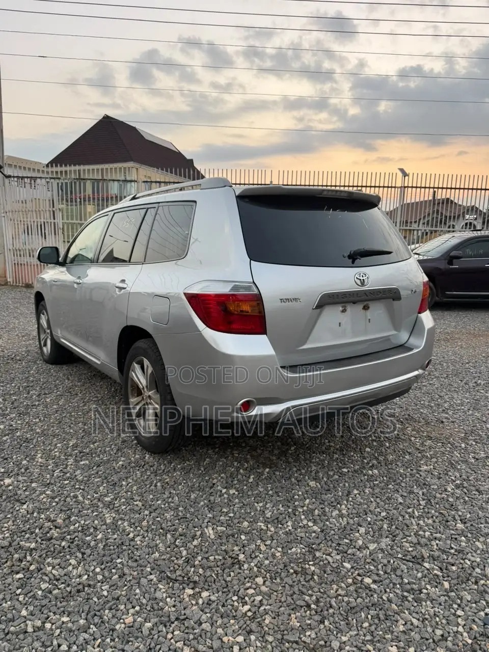 Toyota Highlander 2007 Silver