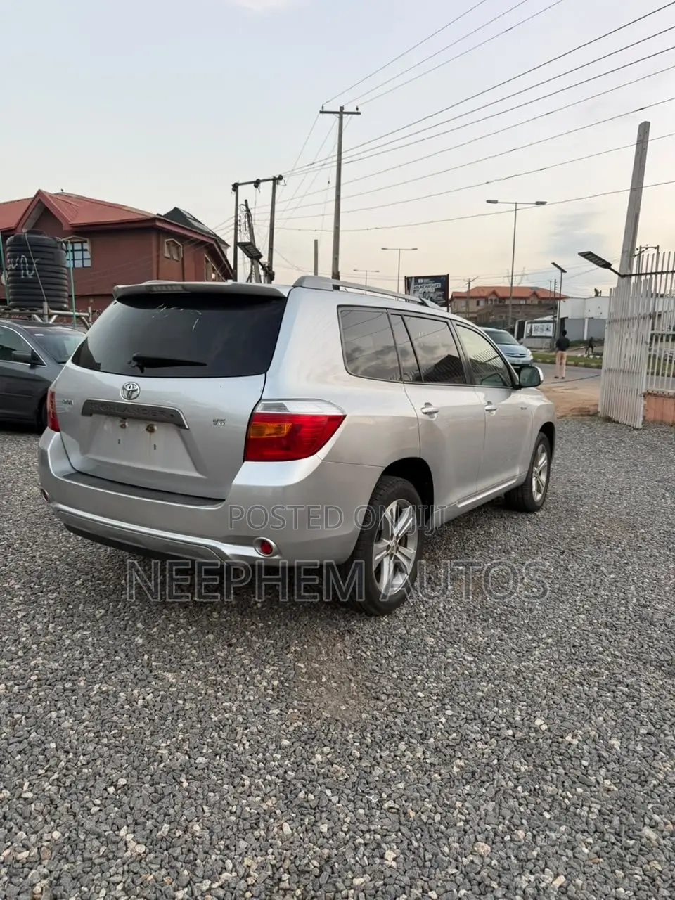 Toyota Highlander 2007 Silver