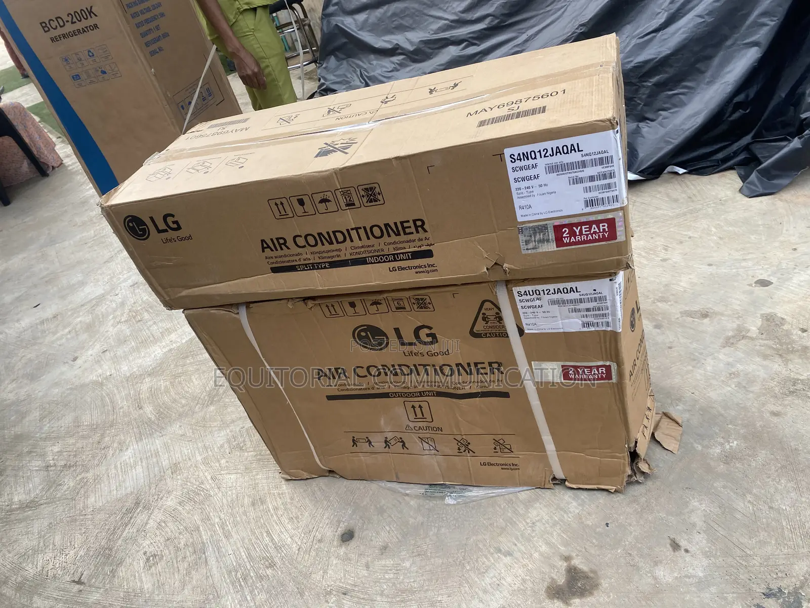 LG 1.5hp Split AC With Inverter Performance S4nq12jaqal R410a