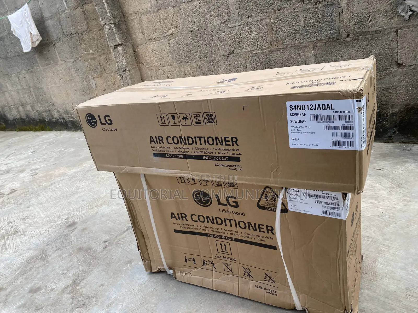 LG 1.5hp Split AC With Inverter Performance S4nq12jaqal R410a