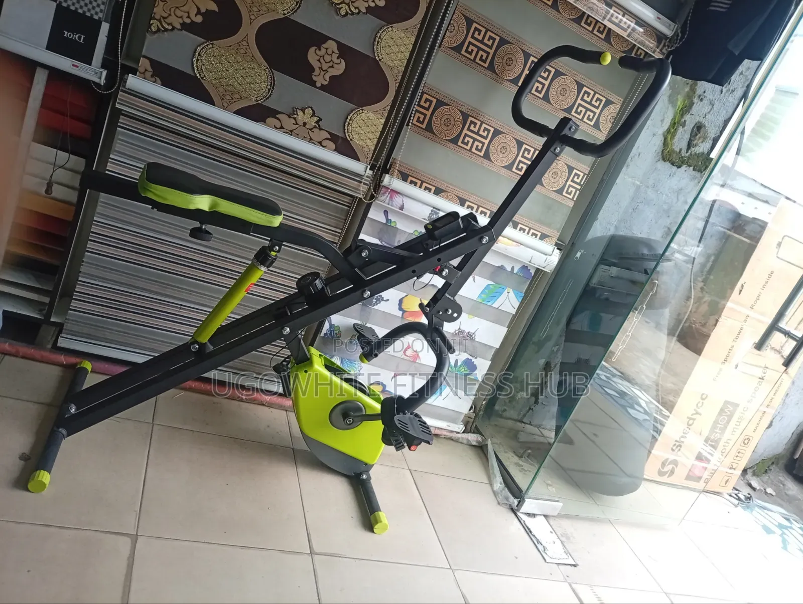 Total Crunch or Body Crunch 2-in-1 Exercise Bike