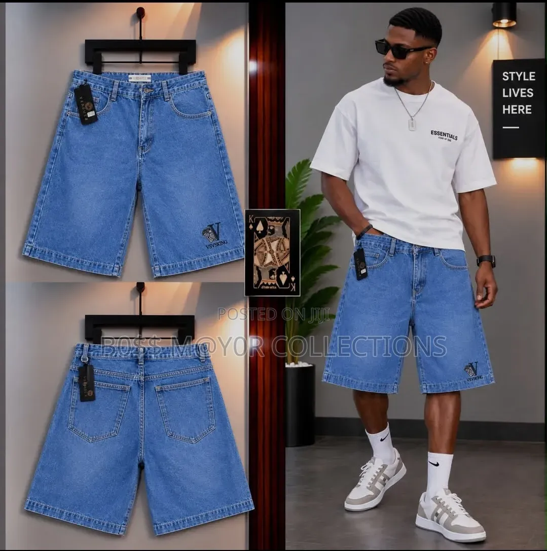 Versace Men's Baggy Shorts