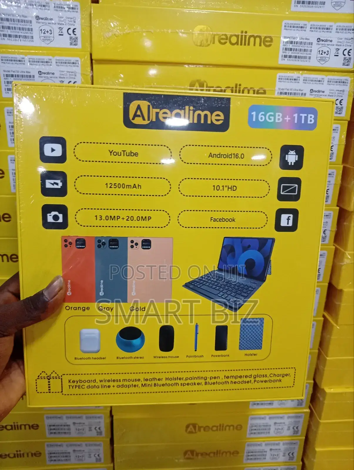 New Realime Pad 55 Ultra Max 1 TB Orange