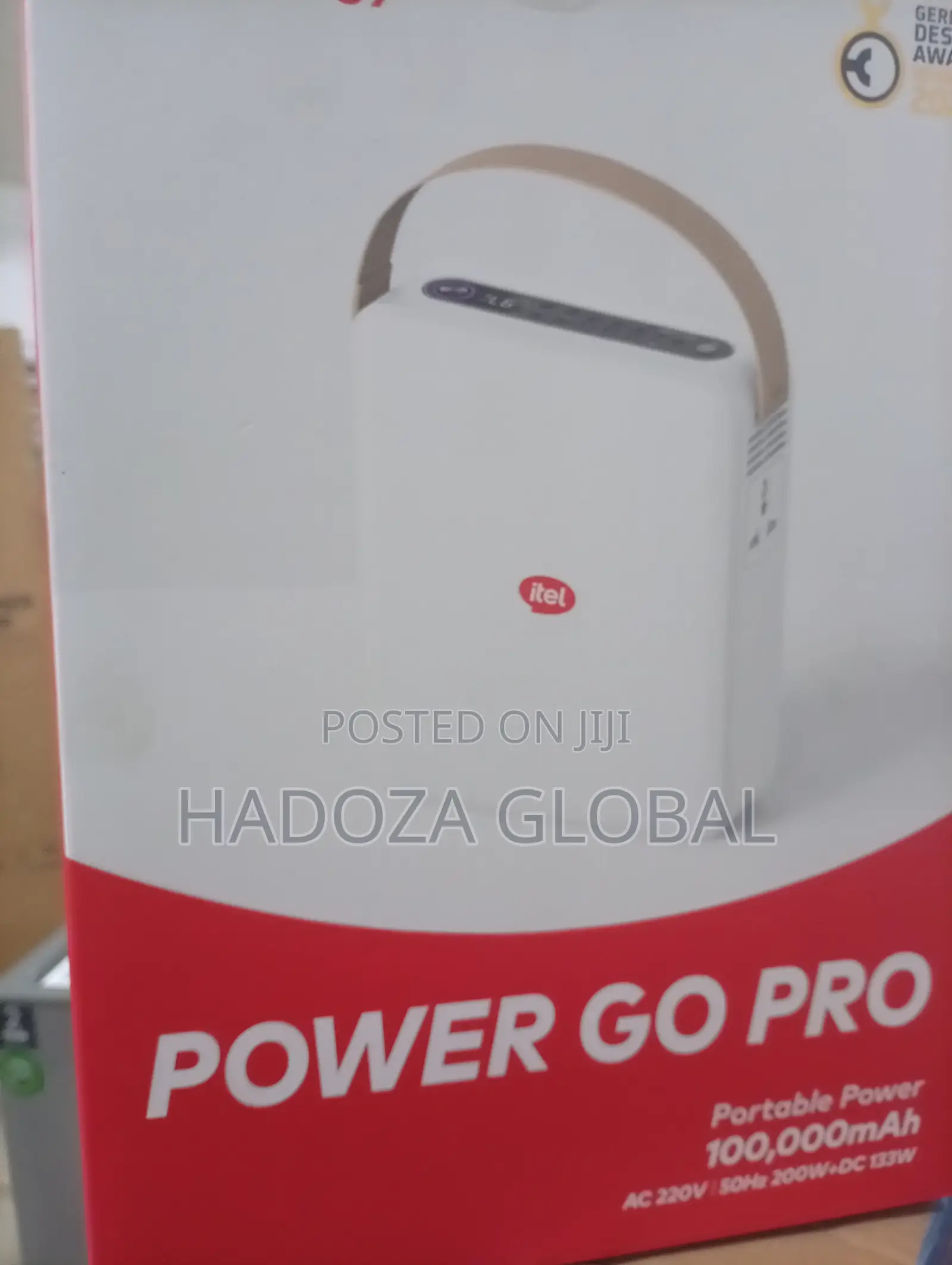 Travel-Friendly Off-Grid Power: Itel Power Go Pro