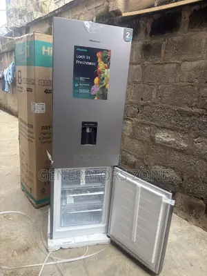 Hisense 264L Double Door Fridge With Easy-Access Water Dispenser