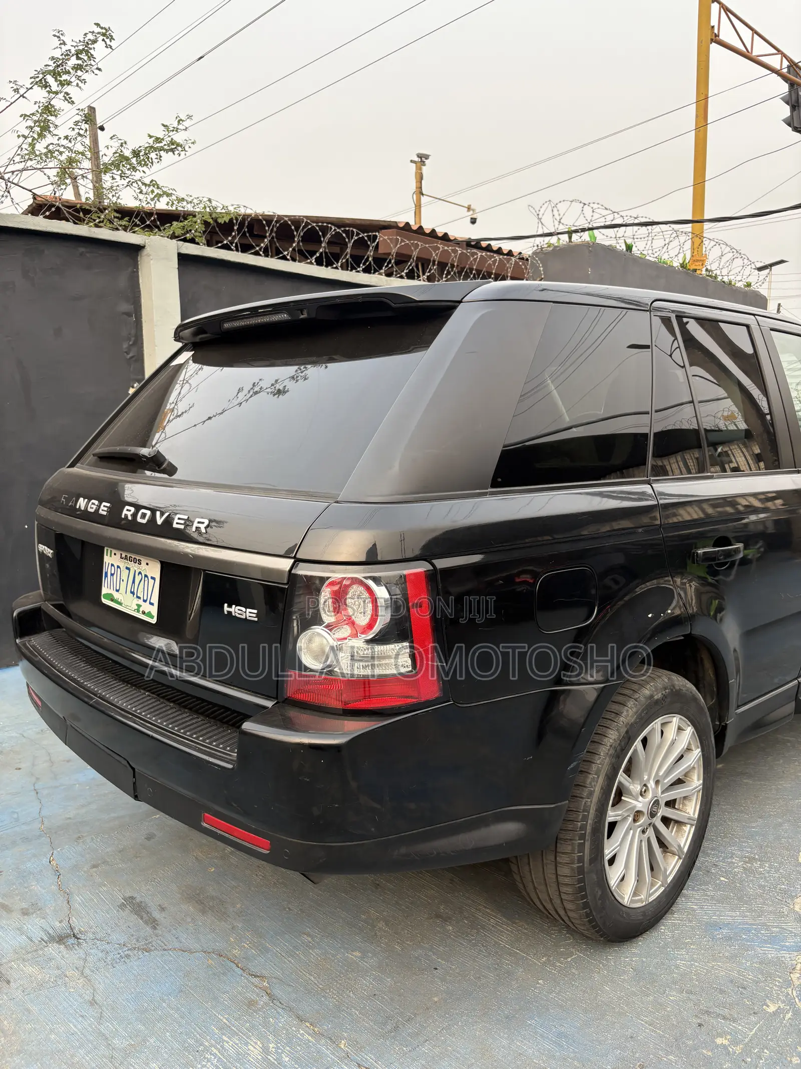 Land Rover Range Rover Sport HSE 4x4 (5.0L 8cyl 6A) 2012 Black