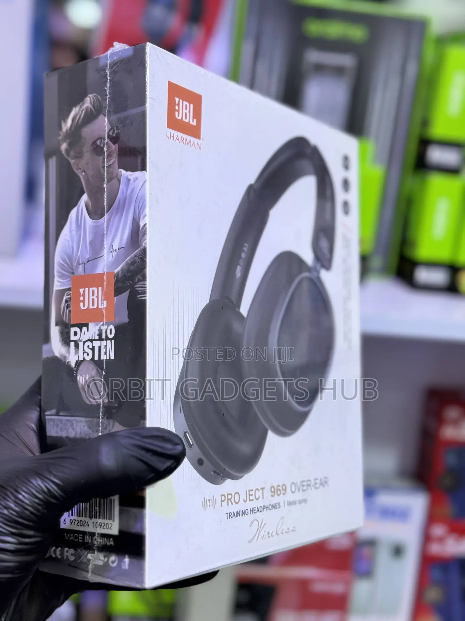 JBL Style Project 969 Wireless Headphones With External Microphone