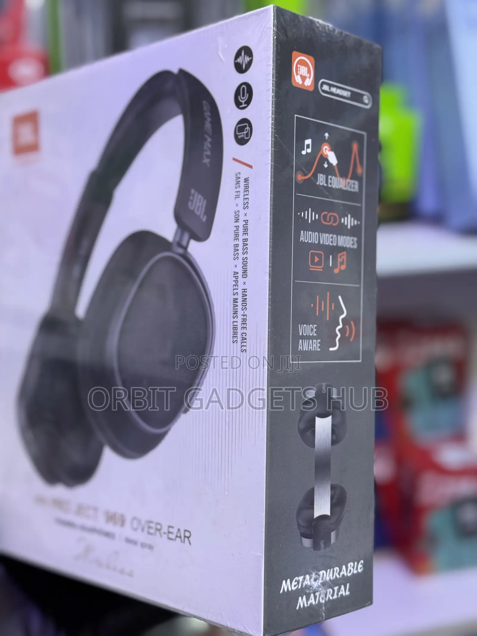 JBL Style Project 969 Wireless Headphones With External Microphone