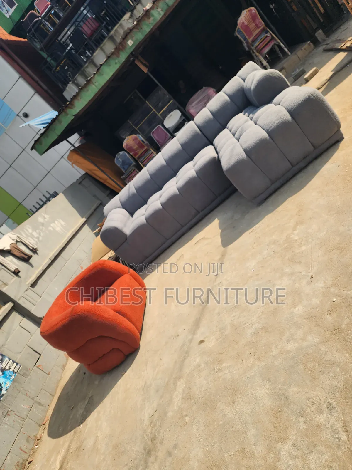 High Quality Brand New Bubble L-Shaped Sofa.