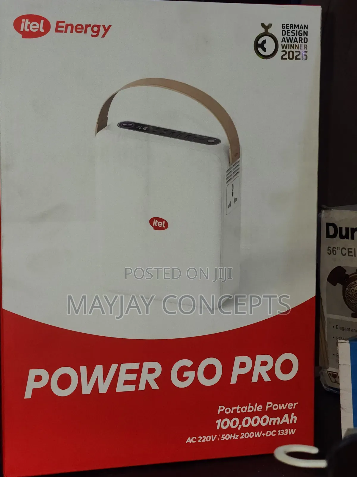 Itel Power Go Pro 100000mAh 320Wh Portable Power Station 200W AC