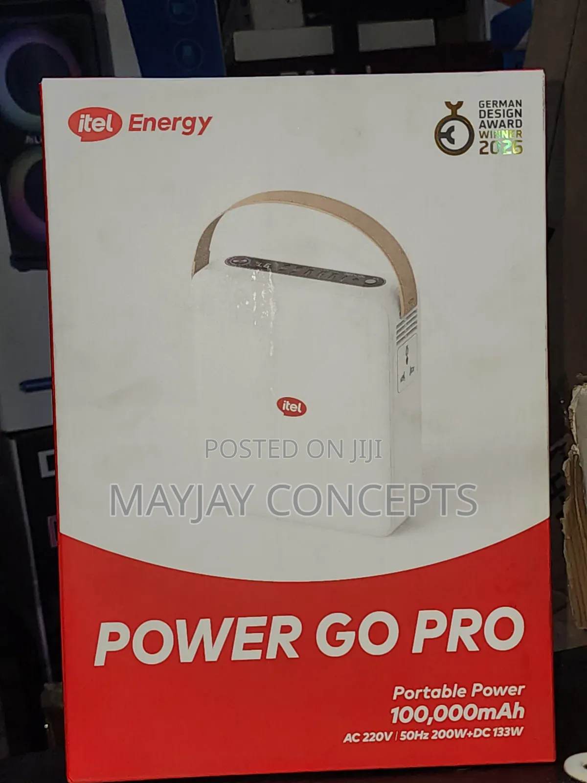 Itel Power Go Pro 100000mAh 320Wh Portable Power Station 200W AC