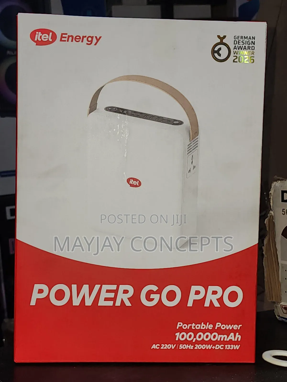 Itel Power Go Pro 100000mAh 320Wh Portable Power Station 200W AC