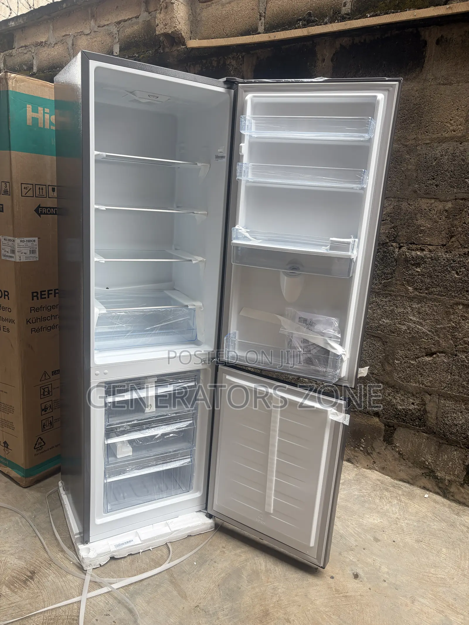Hisense RD-35DCB 264l Reliable Home Refrigerator With Water Dispenser