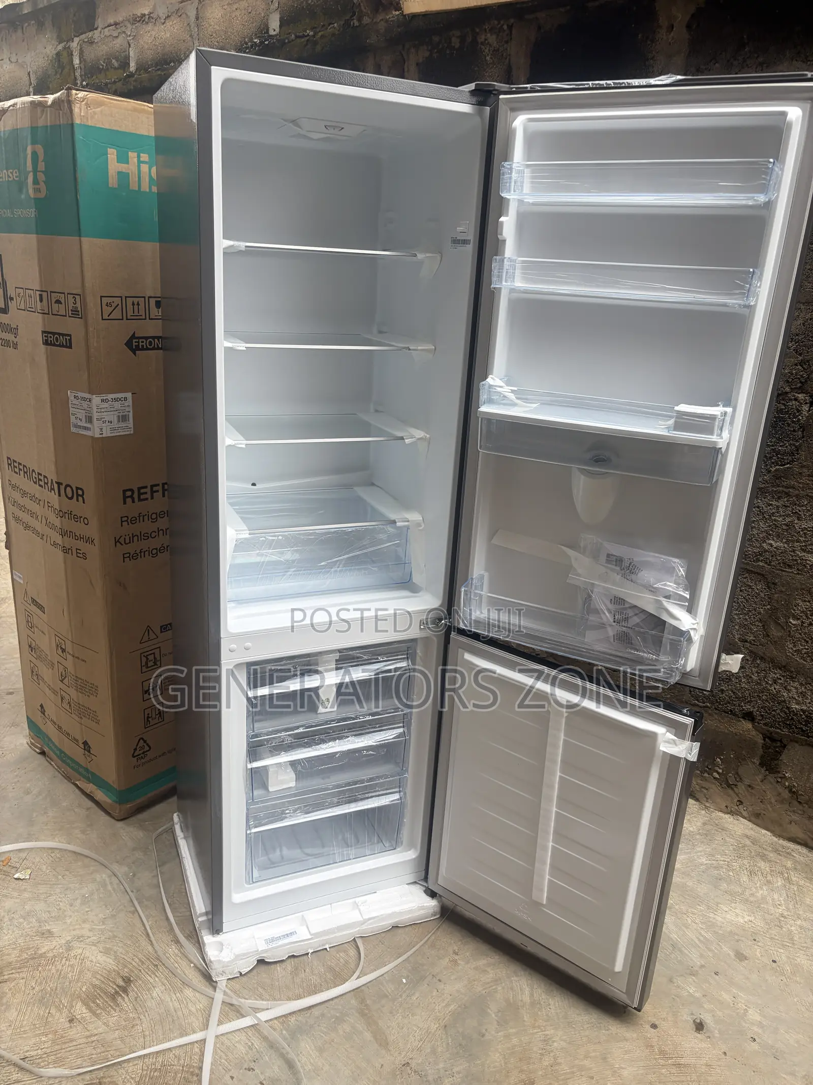 Hisense RD-35DCB 264L Refrigerator With Two-Door Design