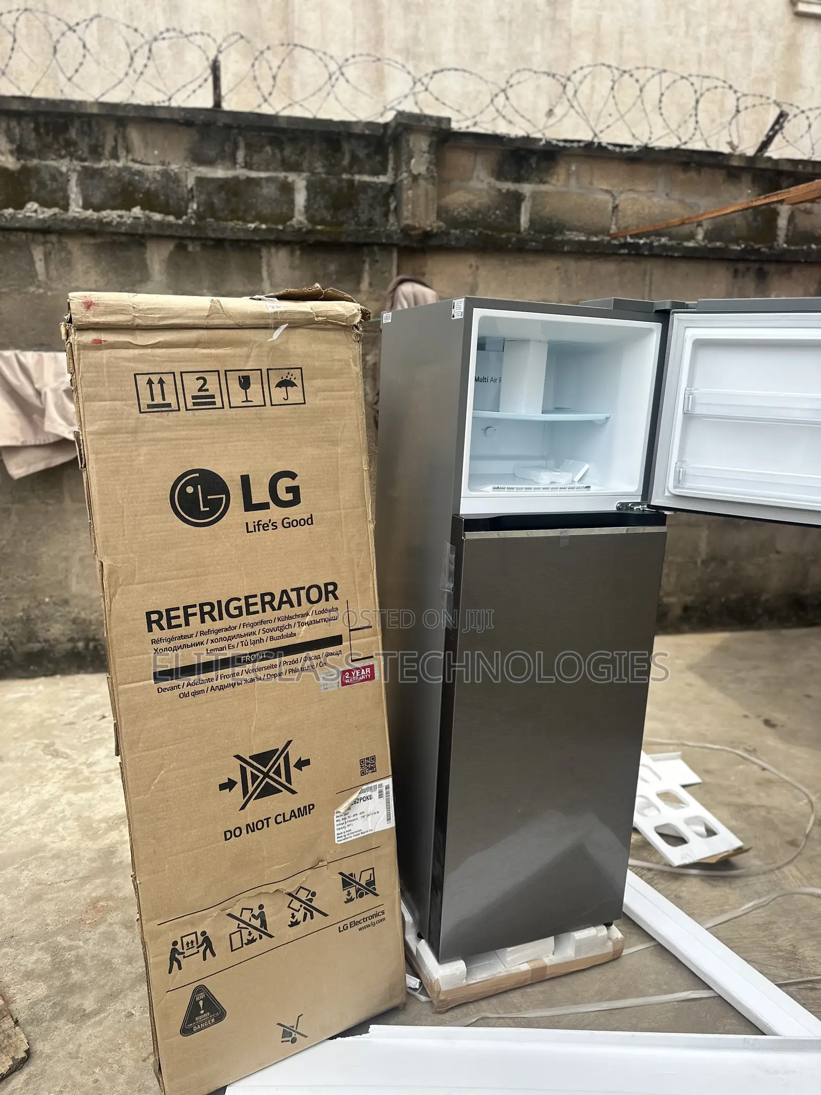 Durable and Reliable LG Smart Inverter Refrigerator 266L