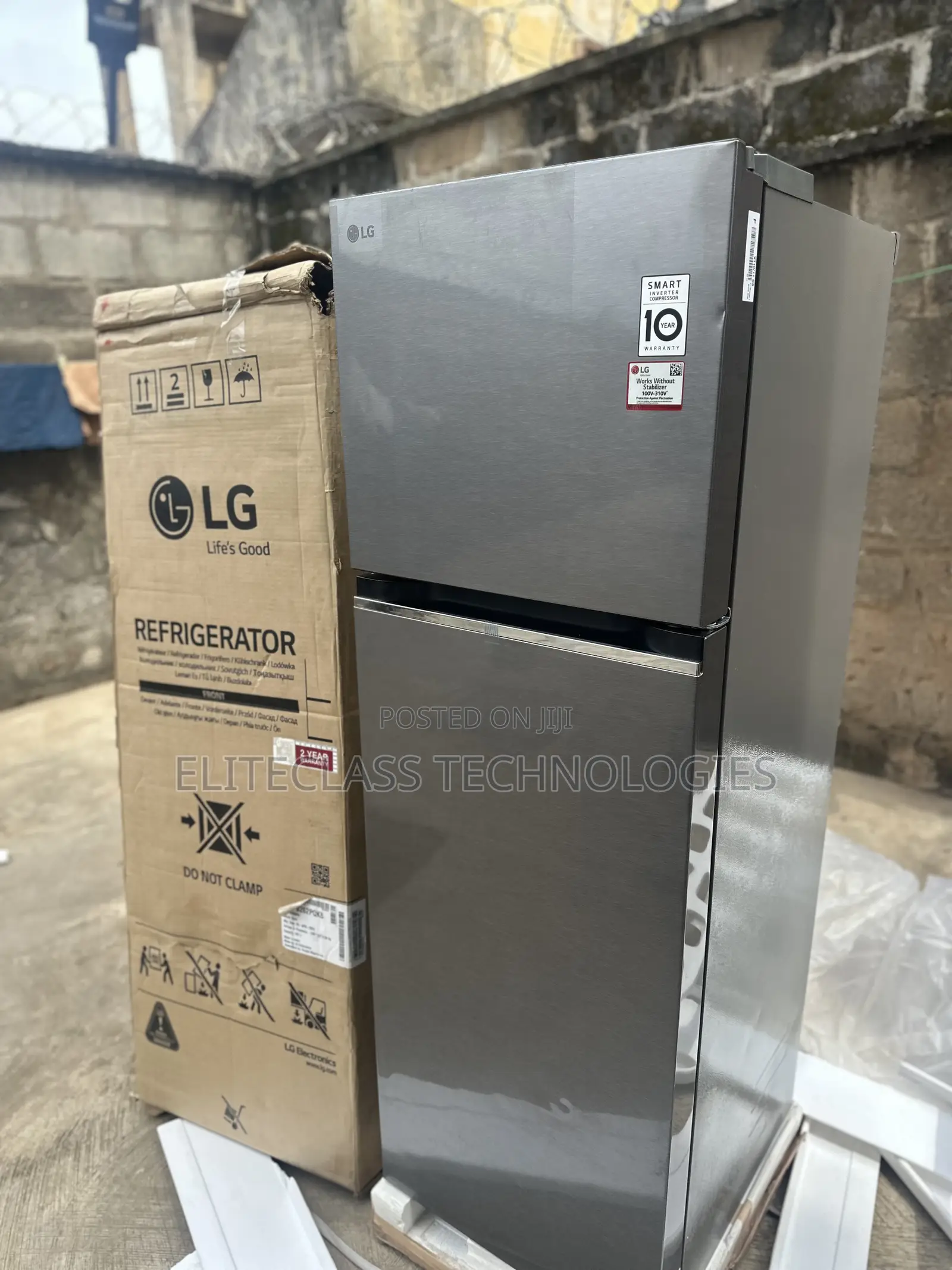 Durable and Reliable LG Smart Inverter Refrigerator 266L