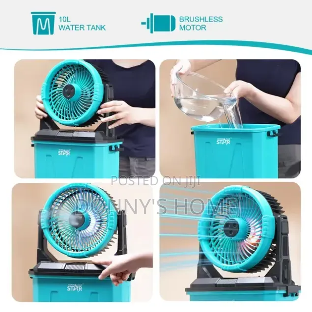 Winning Star 10" Rechargeable Table Fan (ST-4106)