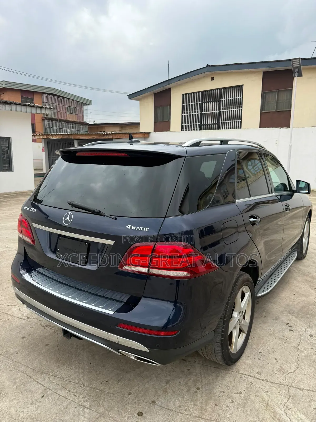 Mercedes-Benz GLE-Class GLE 350 2017 Blue