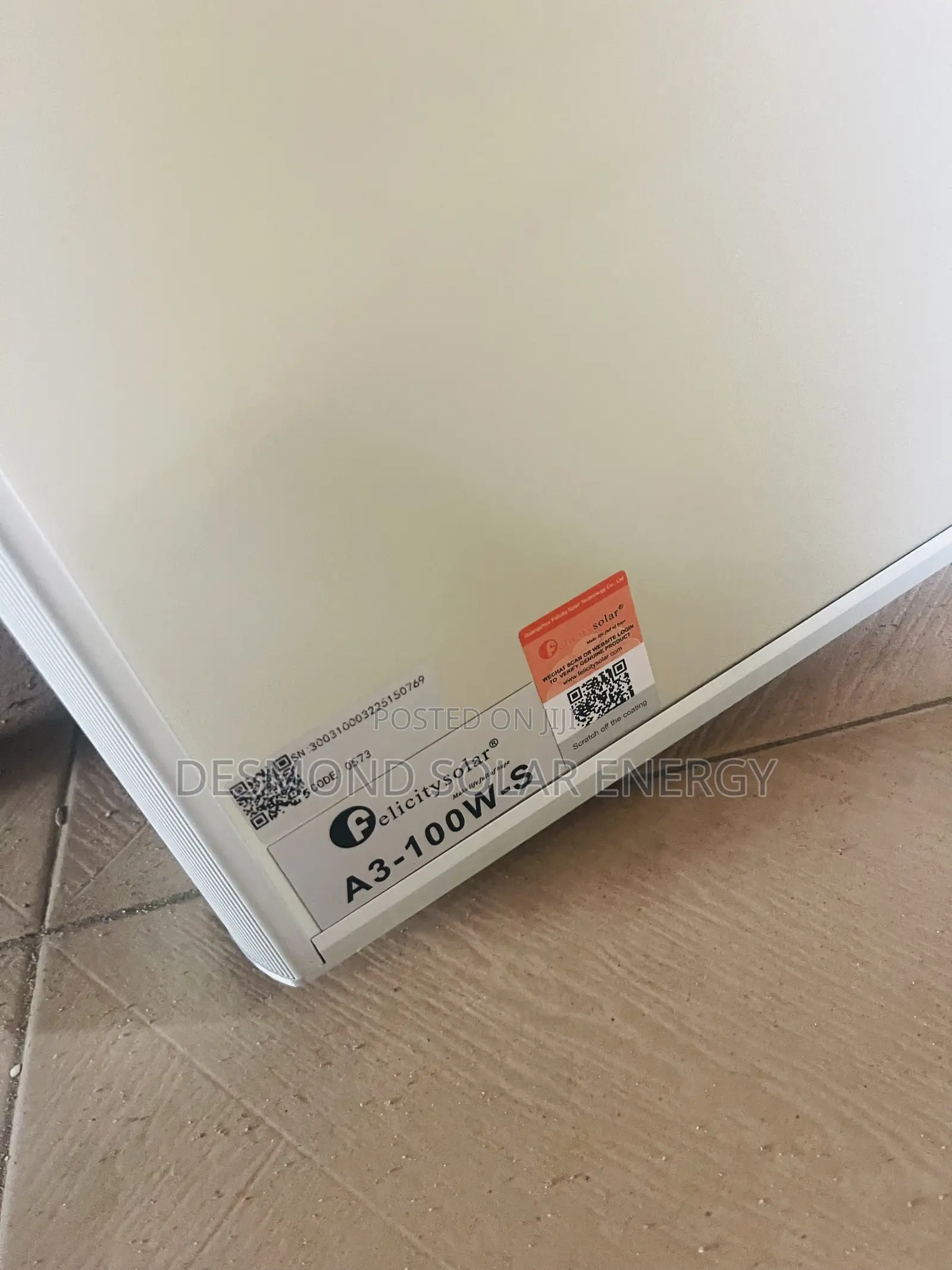100w-A3 Felicity Solar All in One Street Light Very Much Available Now
