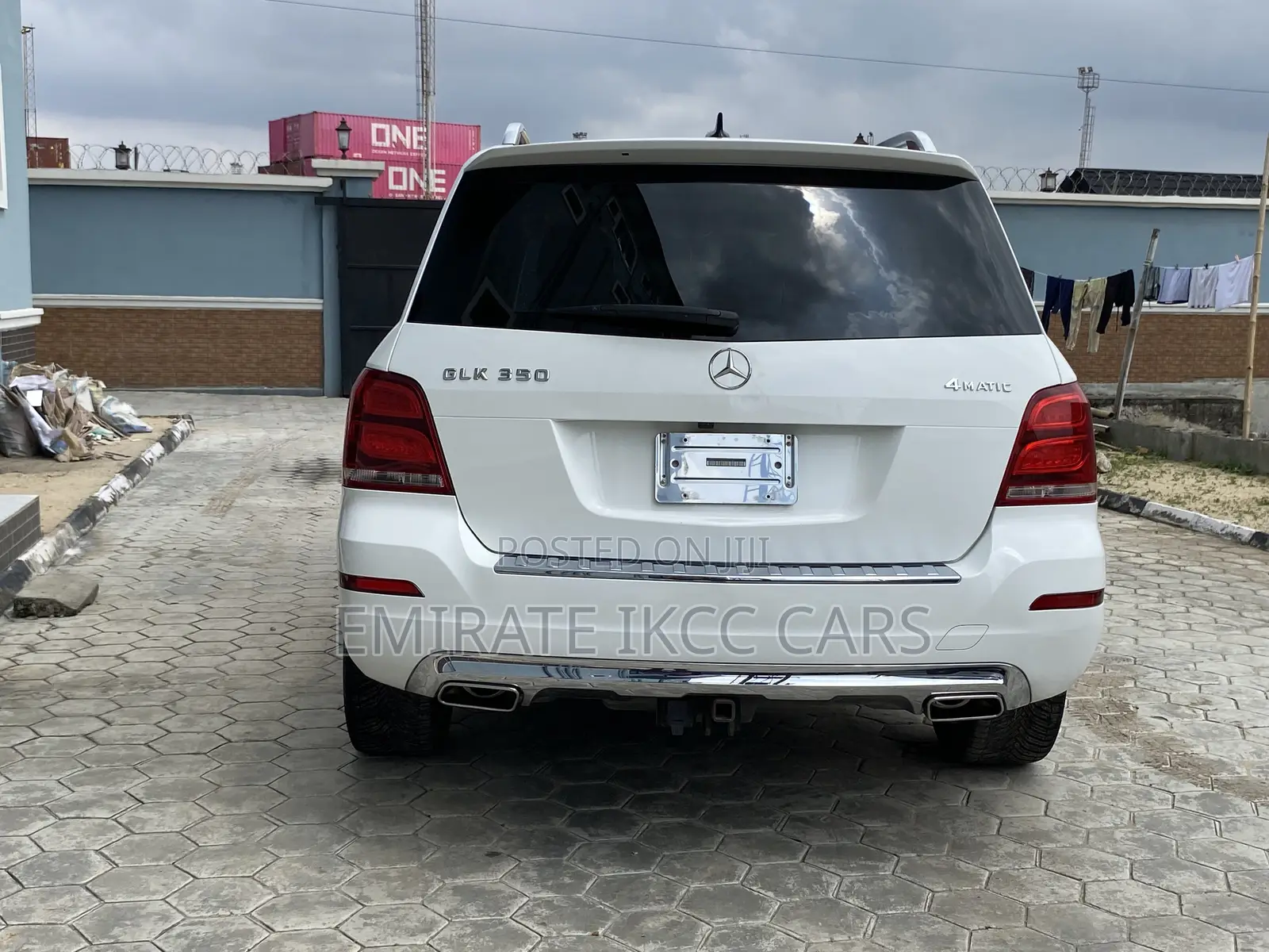 Mercedes-Benz GLK-Class Base GLK 350 4dr AWD 4MATIC (3.5L 6cyl 7A) 2015 White