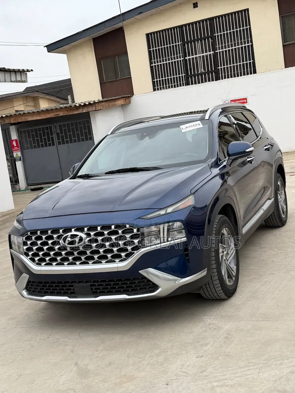 Hyundai Santa Fe Limited 2022 Blue
