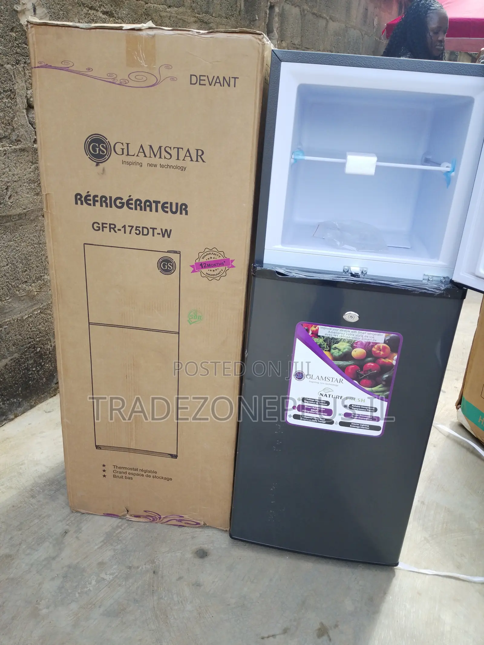 Shop the Glamstar GFR-175DT-W Home Refrigerator