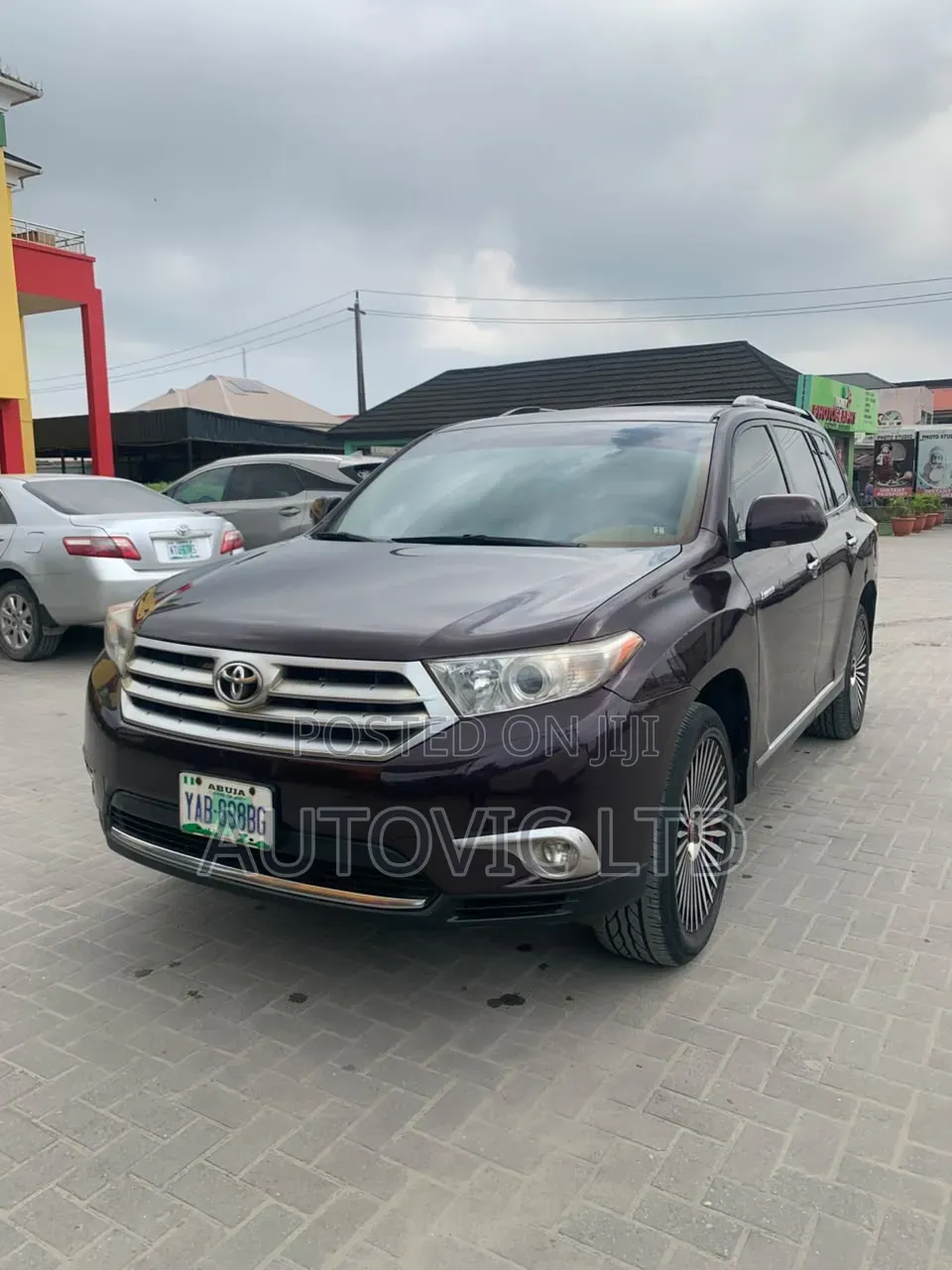 Toyota Highlander Limited 3.5l 4WD 2013 Red