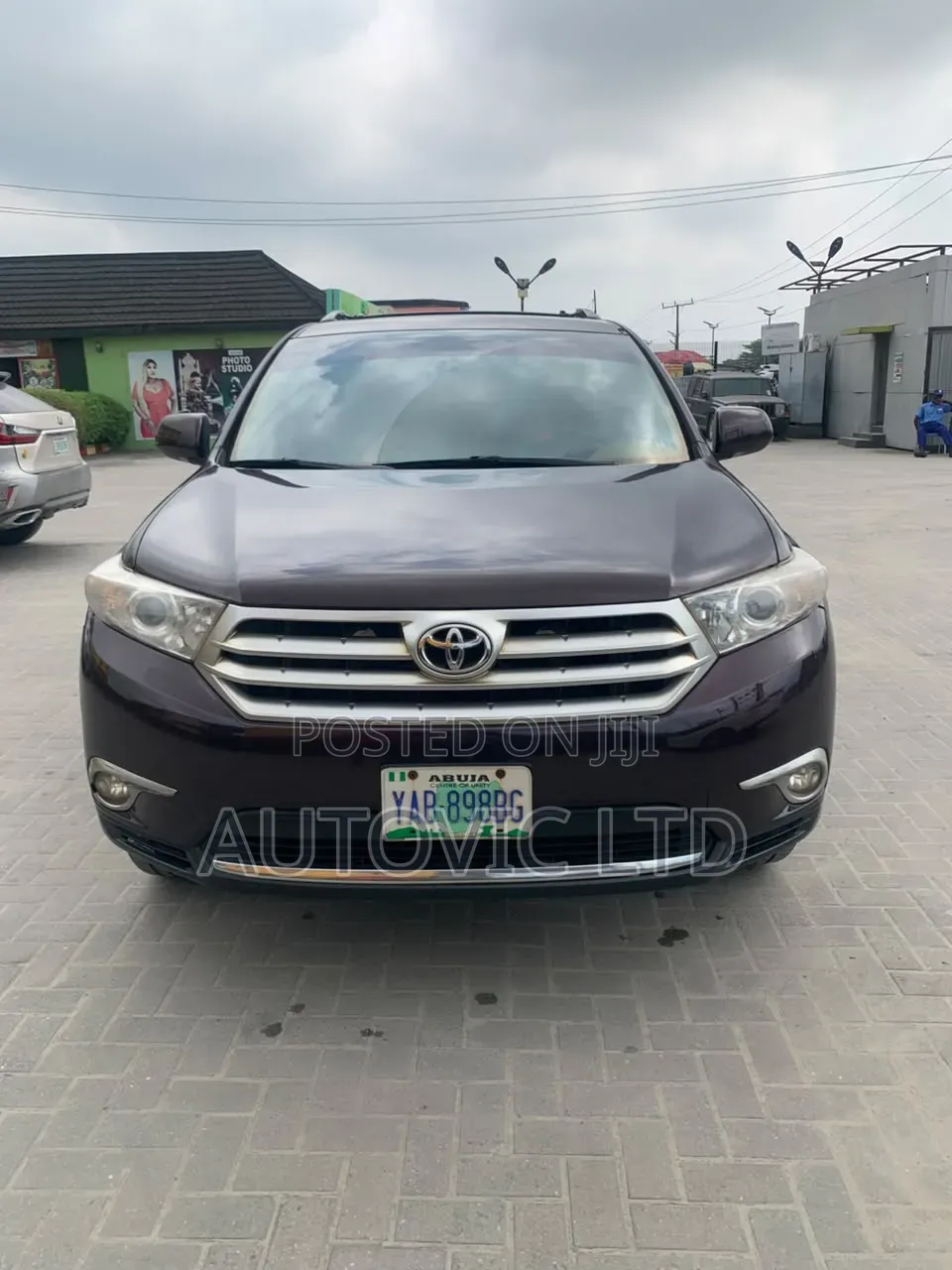 Toyota Highlander Limited 3.5l 4WD 2013 Red