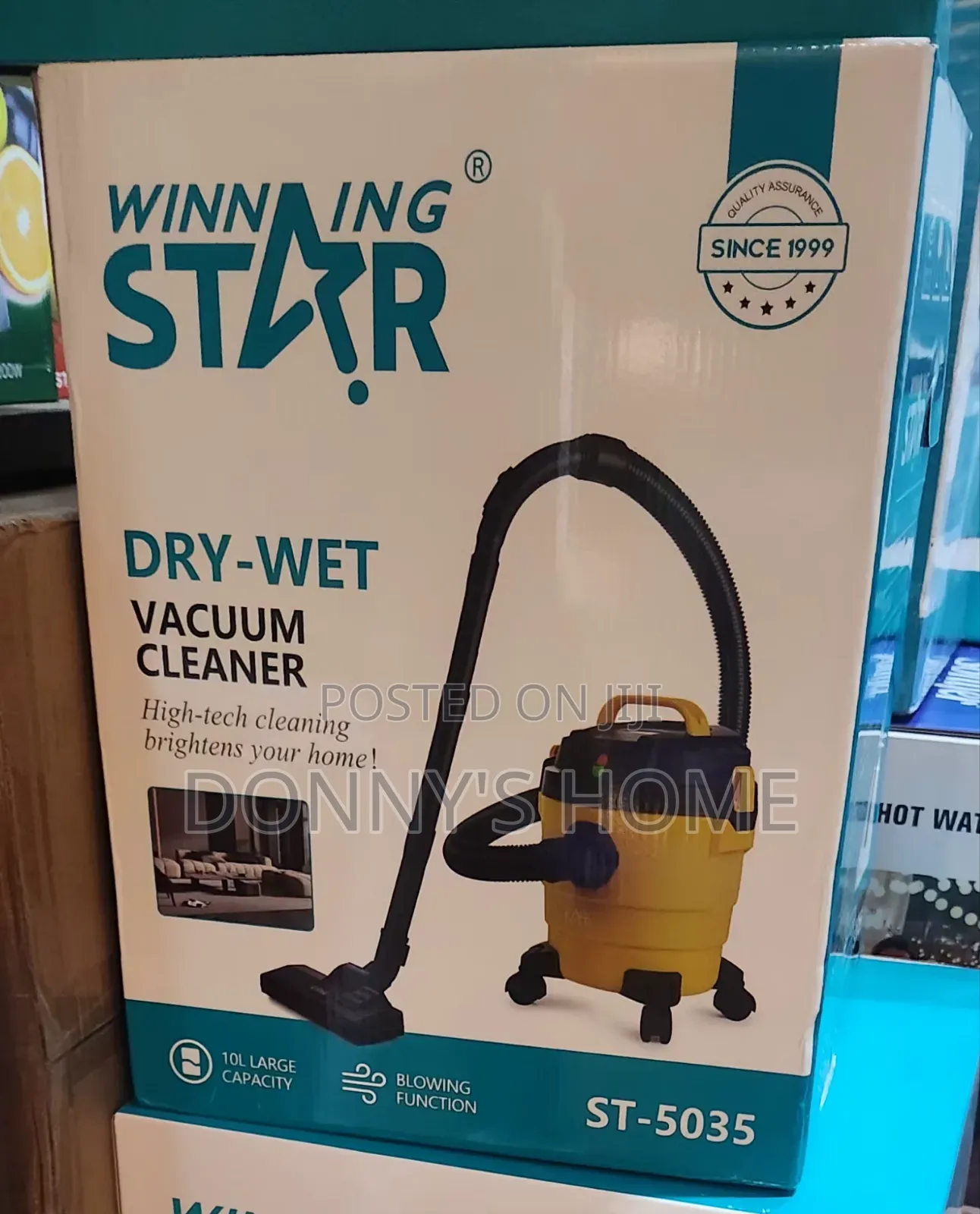 Winning Star 10L ST-5035 Dry-Wet Vacuum Cleaner