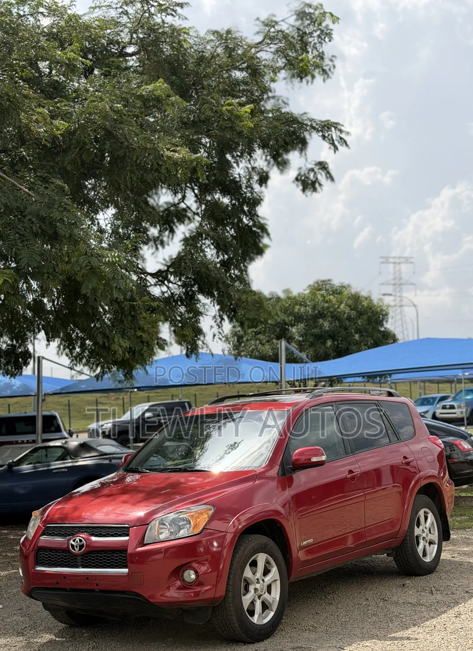 Toyota RAV4 3.5 Limited 4x4 2012 Red